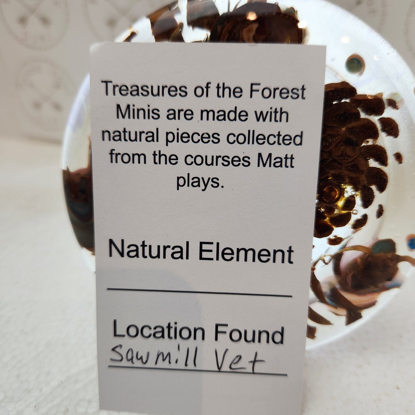 Treasures of the Forest Mini Marker