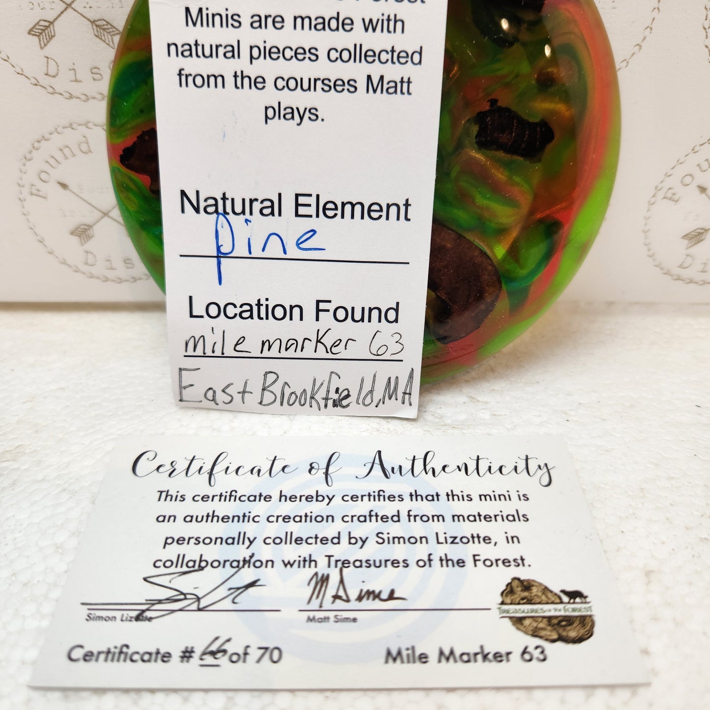 Treasures of the Forest Mini Marker