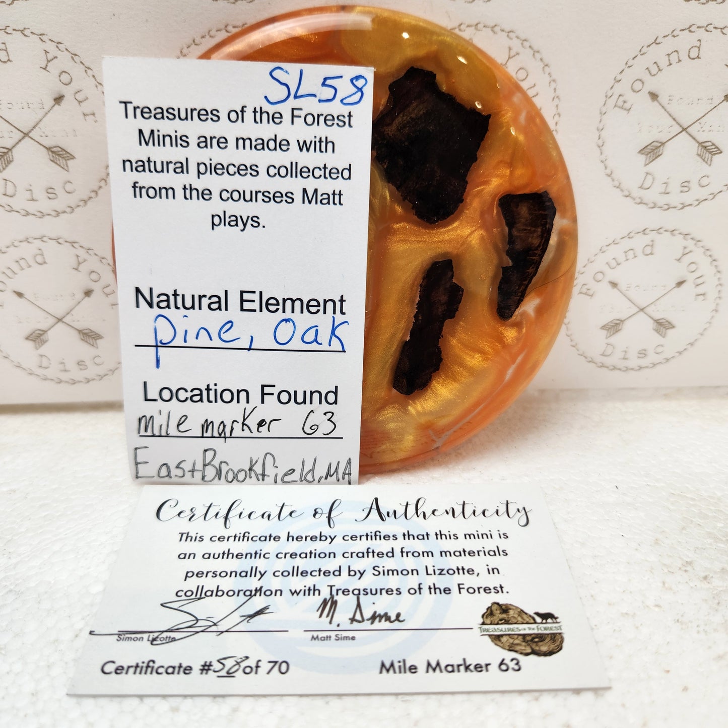 Treasures of the Forest Mini Marker