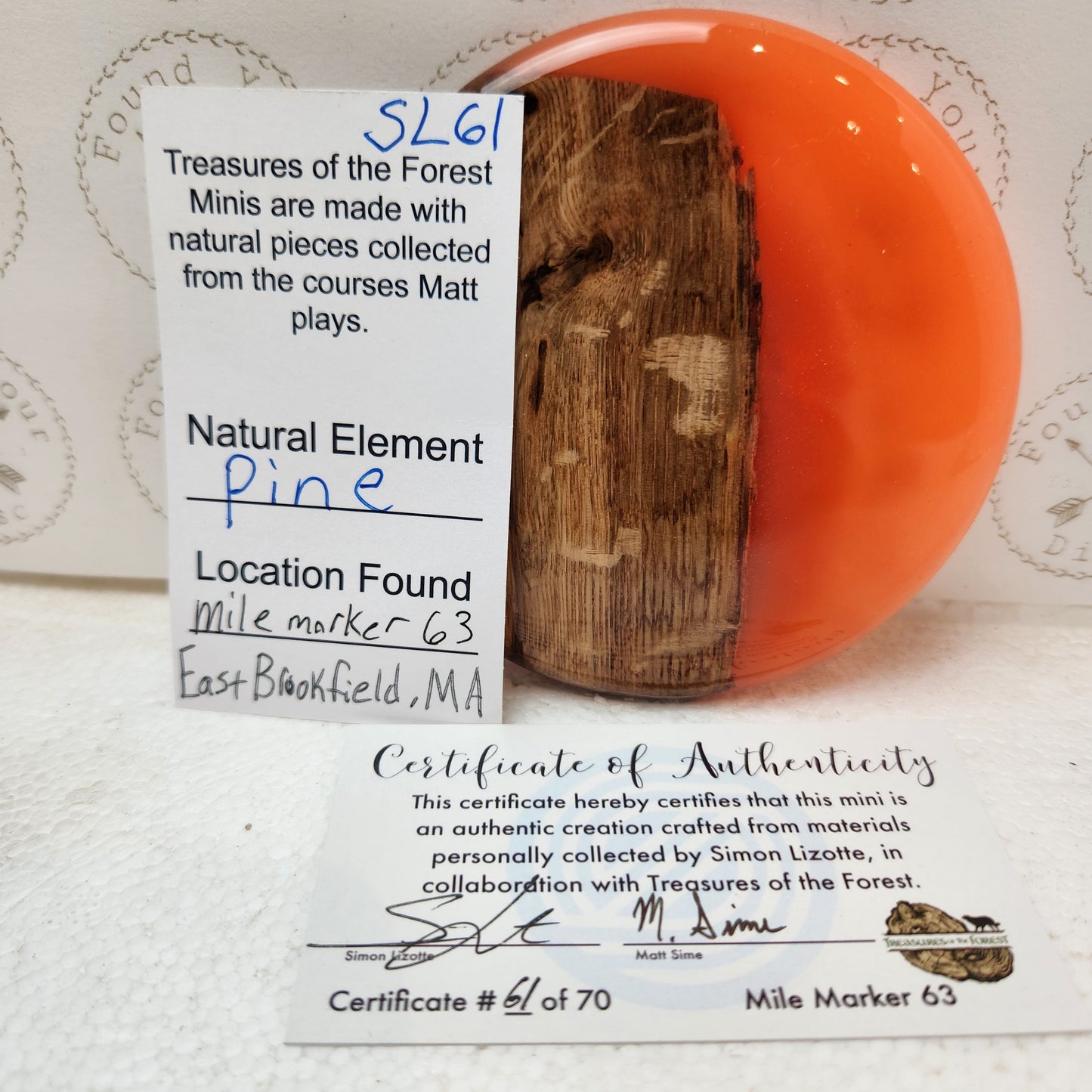 Treasures of the Forest Mini Marker