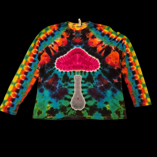 Tie Dyed Shirt Ladies Sizing