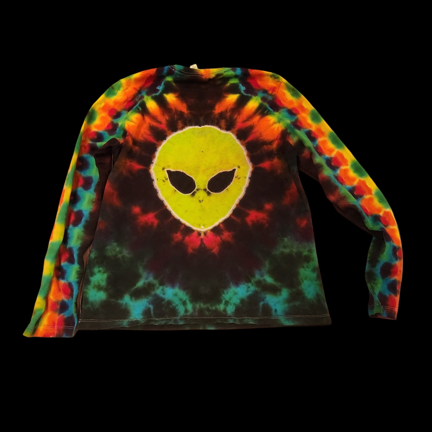 Tie Dyed Shirt Ladies Sizing