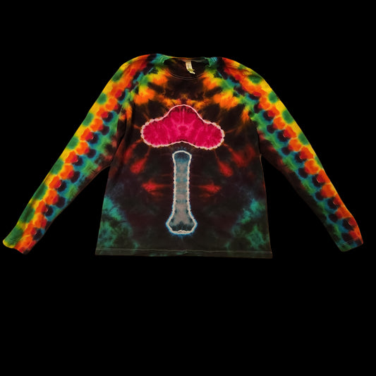 Tie Dyed Shirt Ladies Sizing