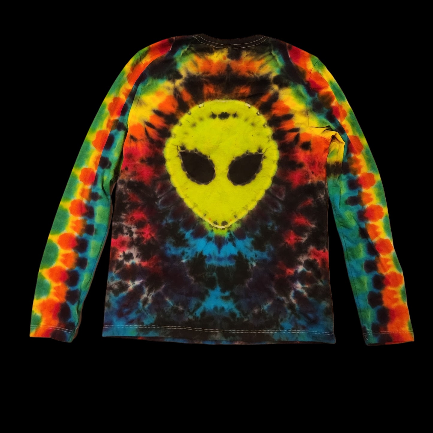 Tie Dyed Shirt Ladies Sizing