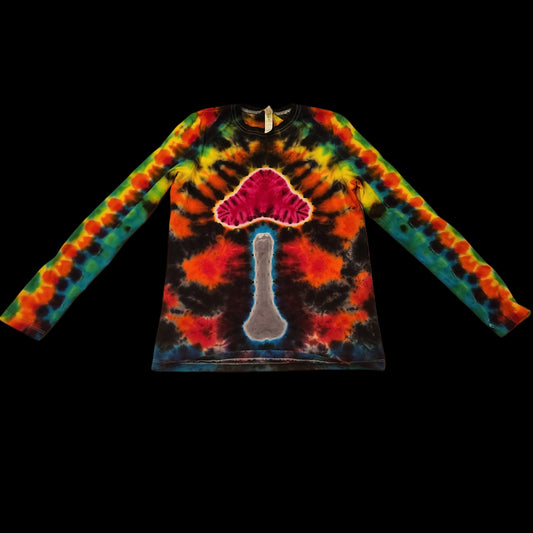 Tie Dyed Shirt Ladies Sizing