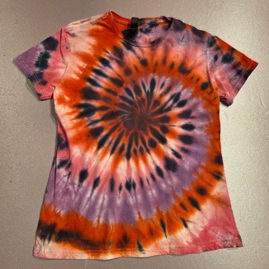 Tie Dyed Shirt Ladies Cut