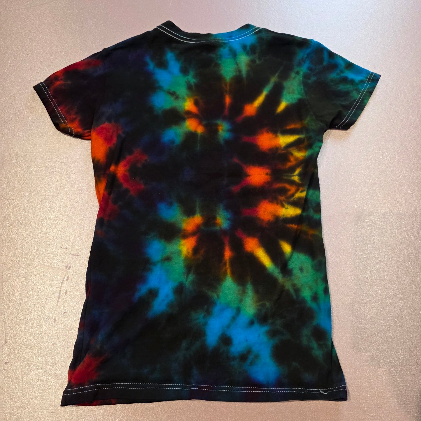 Tie Dyed Shirt Ladies Cut