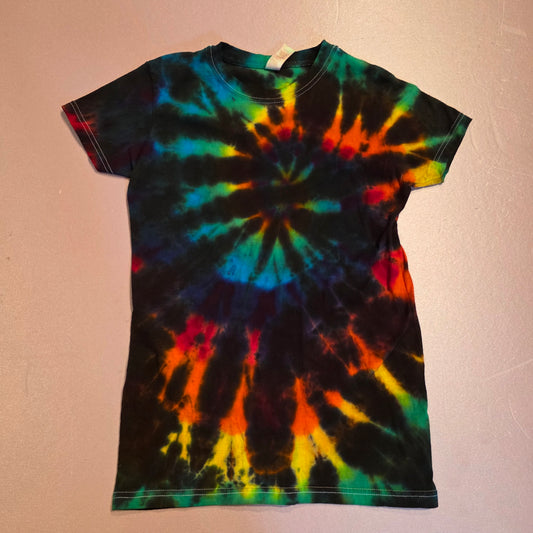 Tie Dyed Shirt Ladies Cut