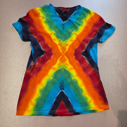 Tie Dyed Shirt Ladies Cut