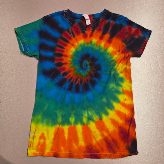 Tie Dyed Shirt Ladies Cut