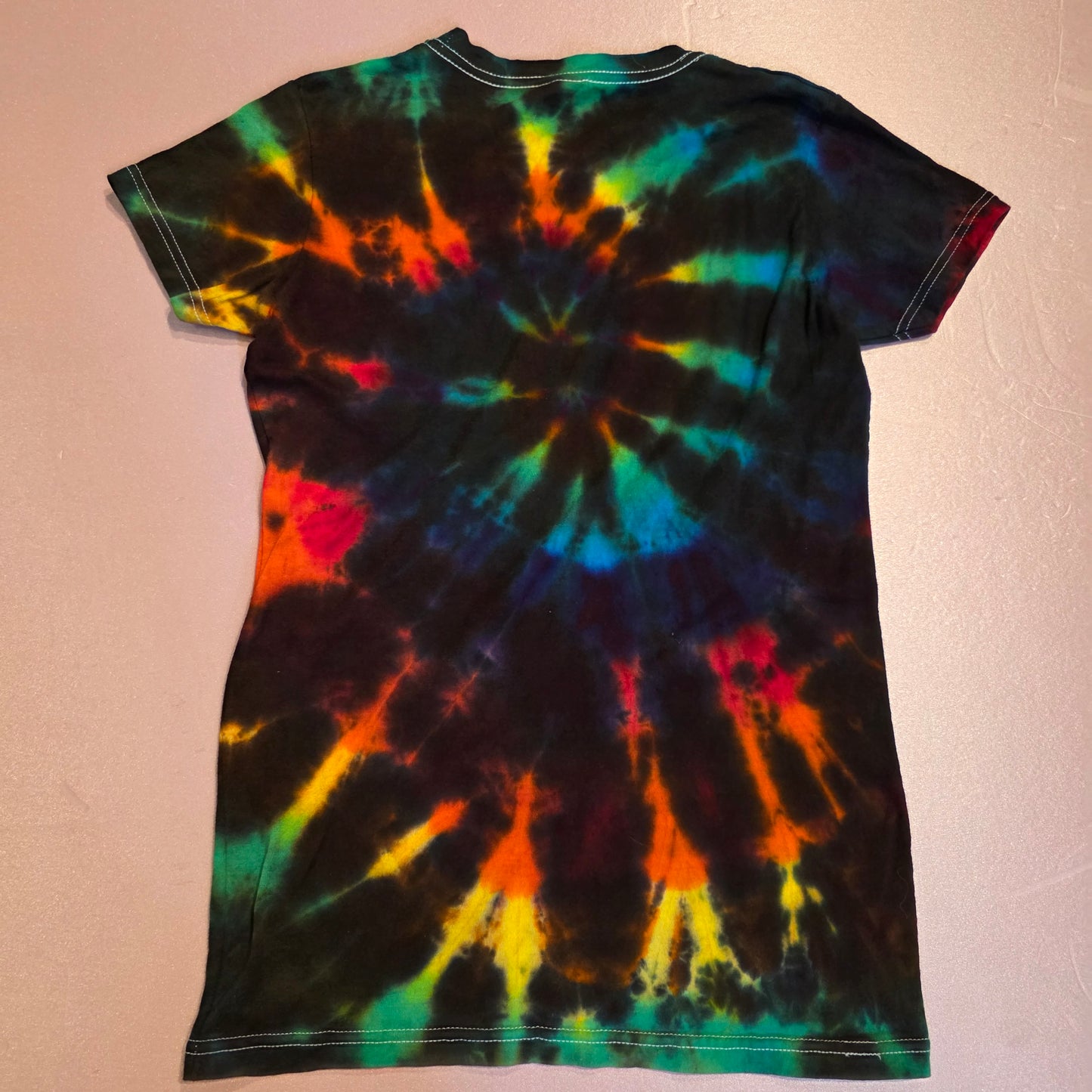 Tie Dyed Shirt Ladies Cut