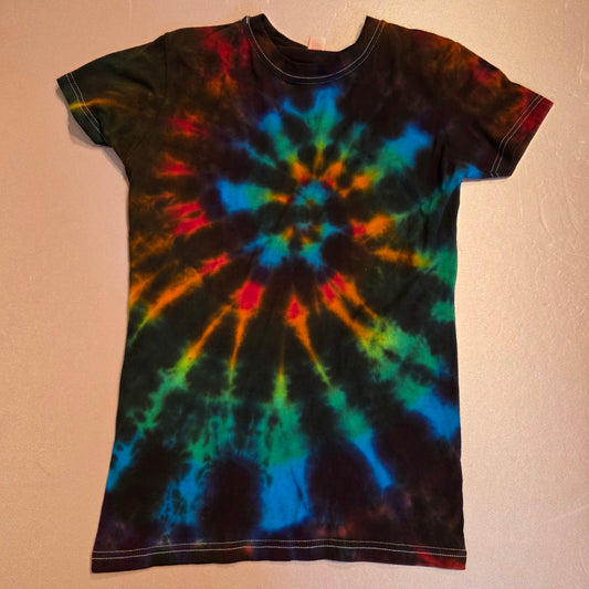 Tie Dyed Shirt Ladies Cut