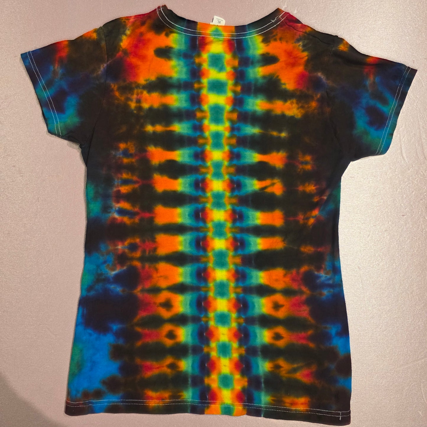 Tie Dyed Shirt Ladies Cut