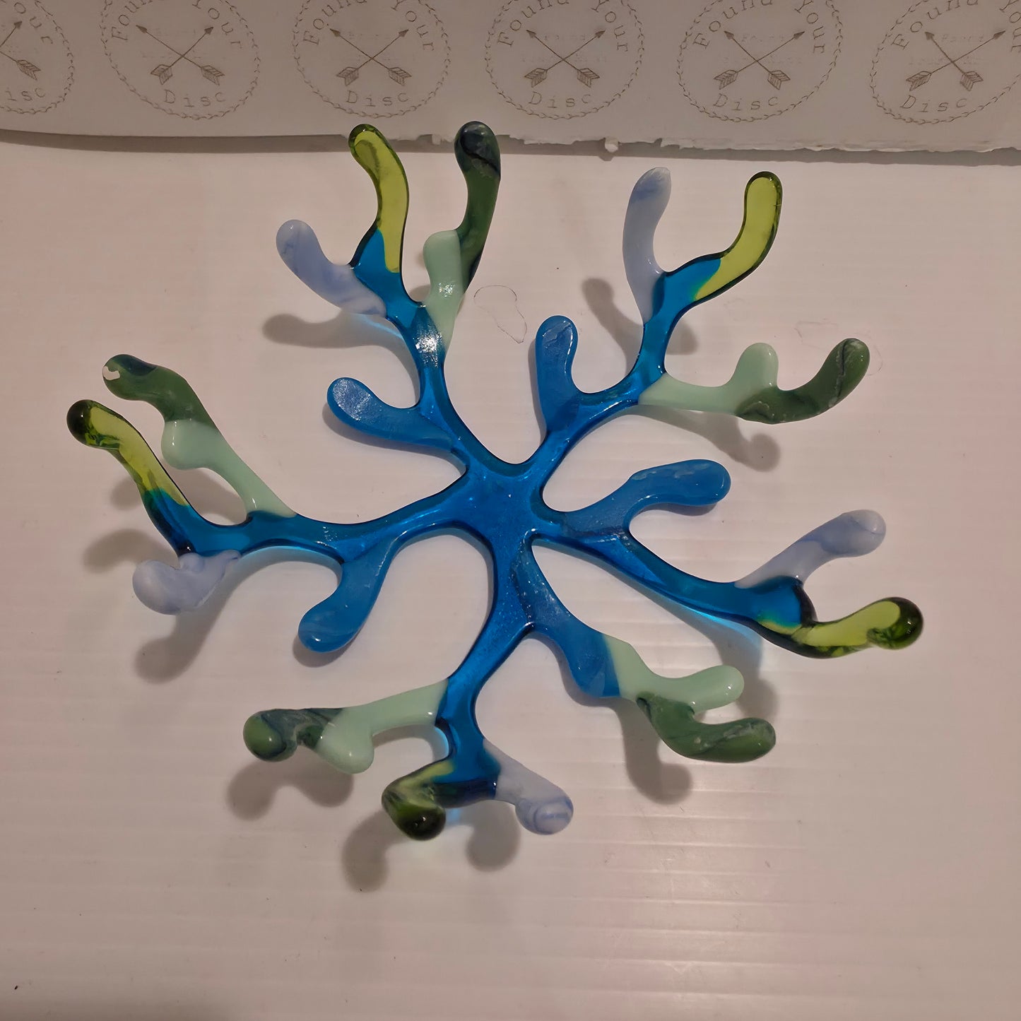 Coral Style Glass Bowl