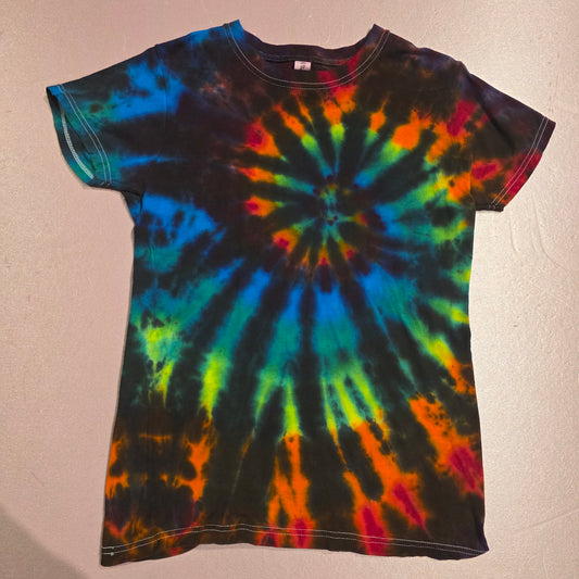 Tie Dyed Shirt Ladies Cut
