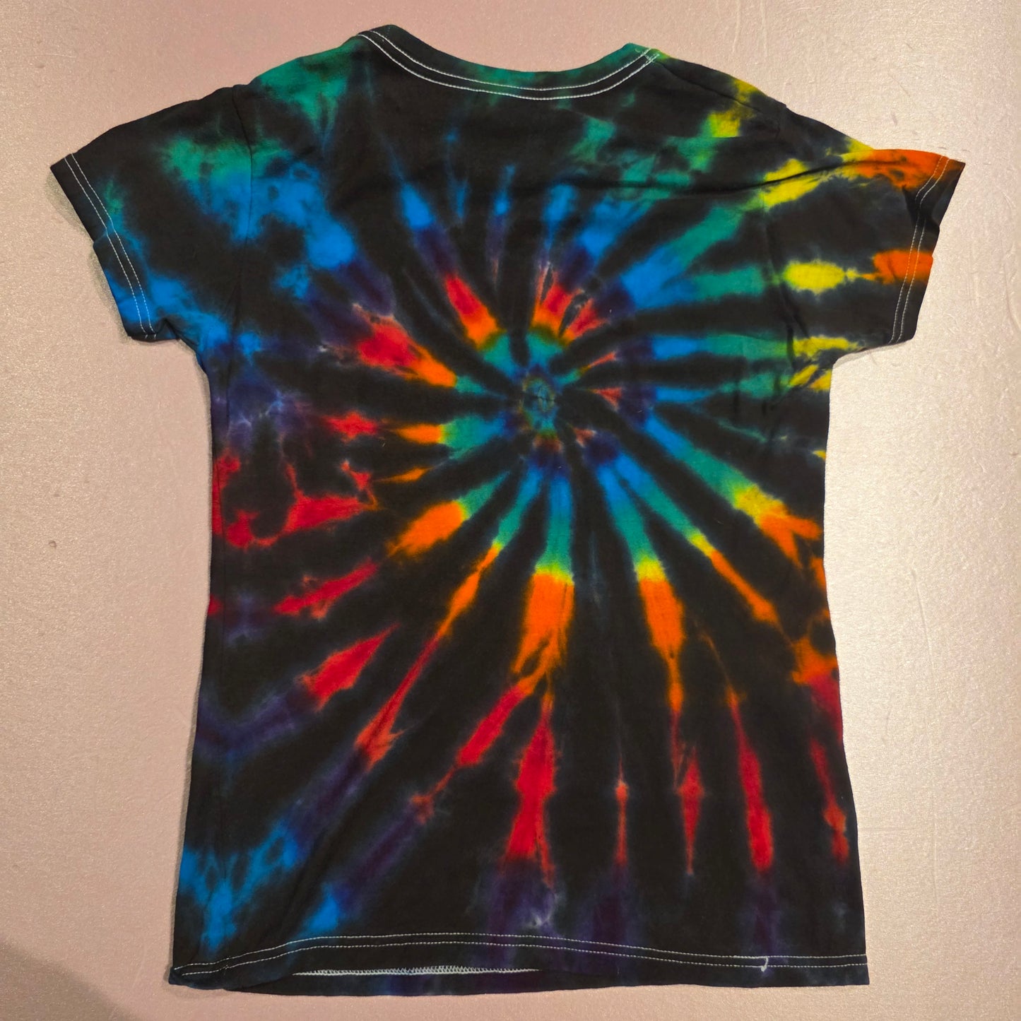 Tie Dyed Shirt Ladies Cut