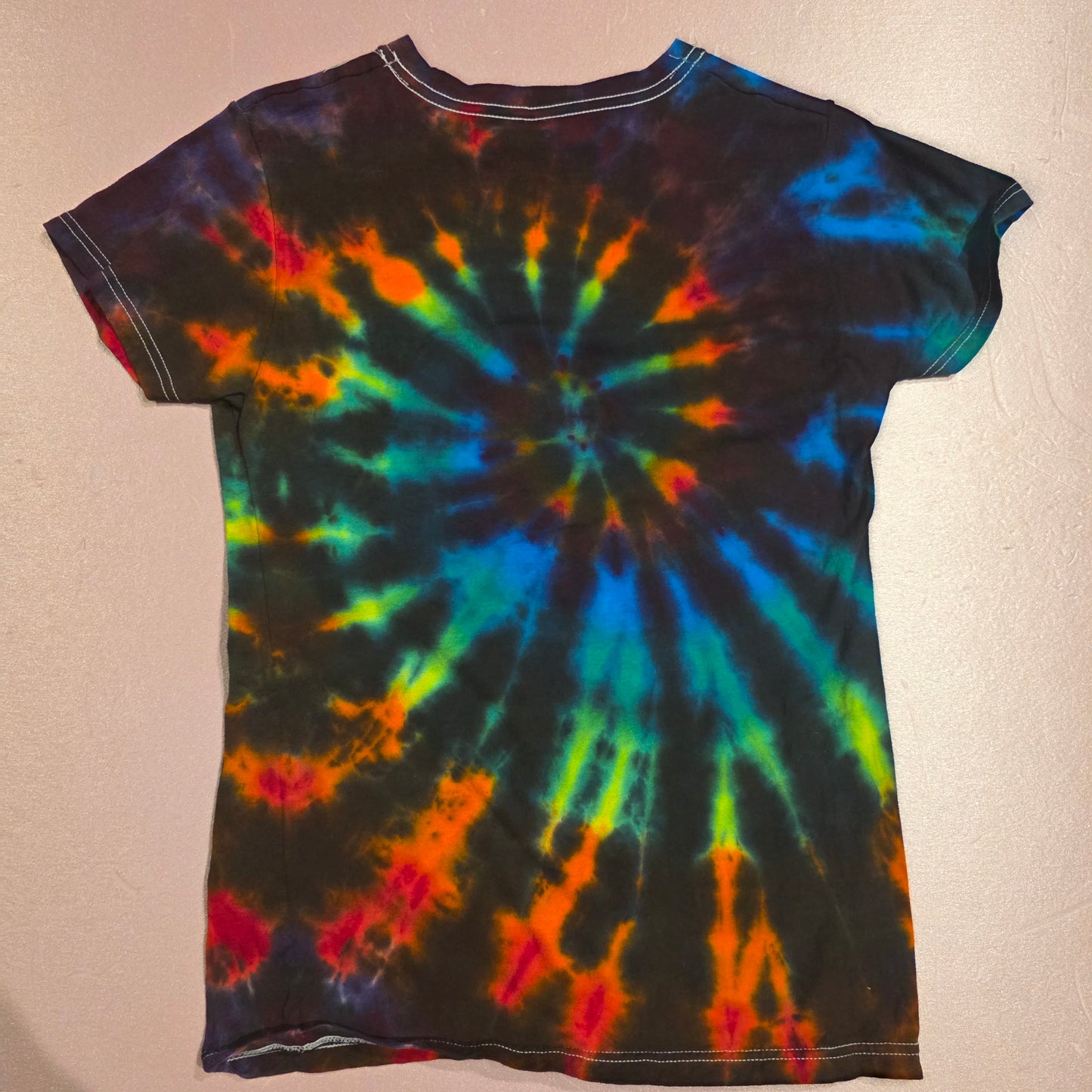 Tie Dyed Shirt Ladies Cut