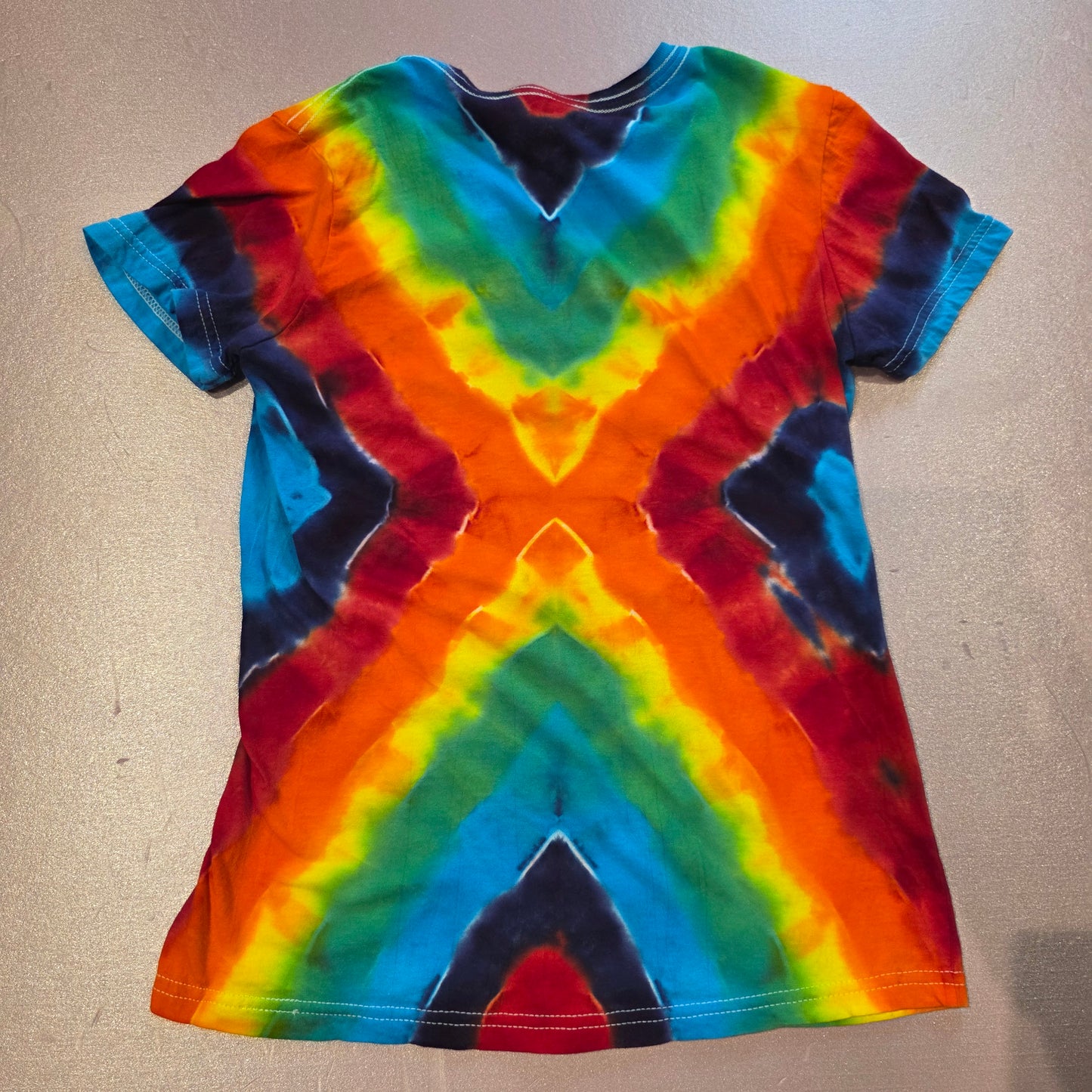 Tie Dyed Shirt Ladies Cut