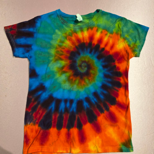 Tie Dyed Shirt Ladies Cut