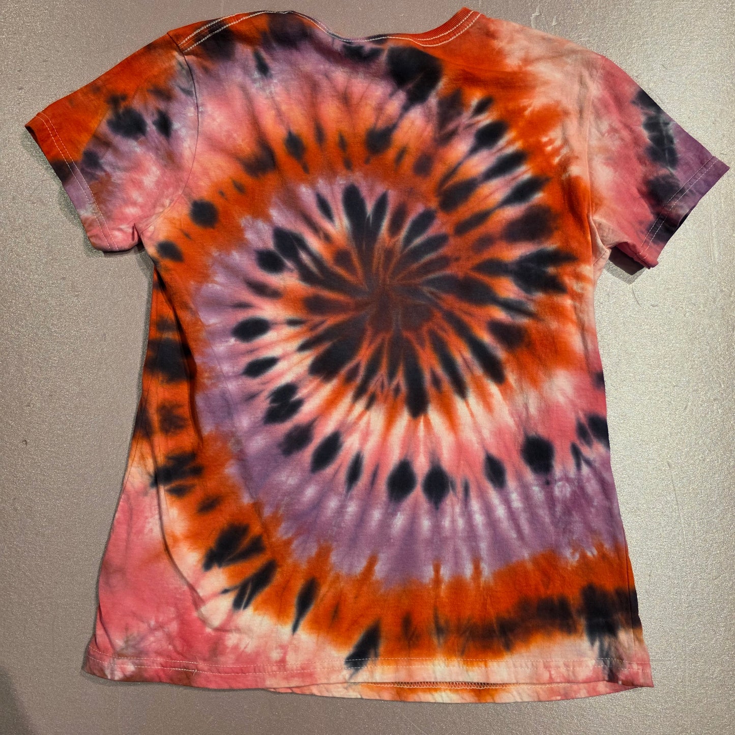 Tie Dyed Shirt Ladies Cut