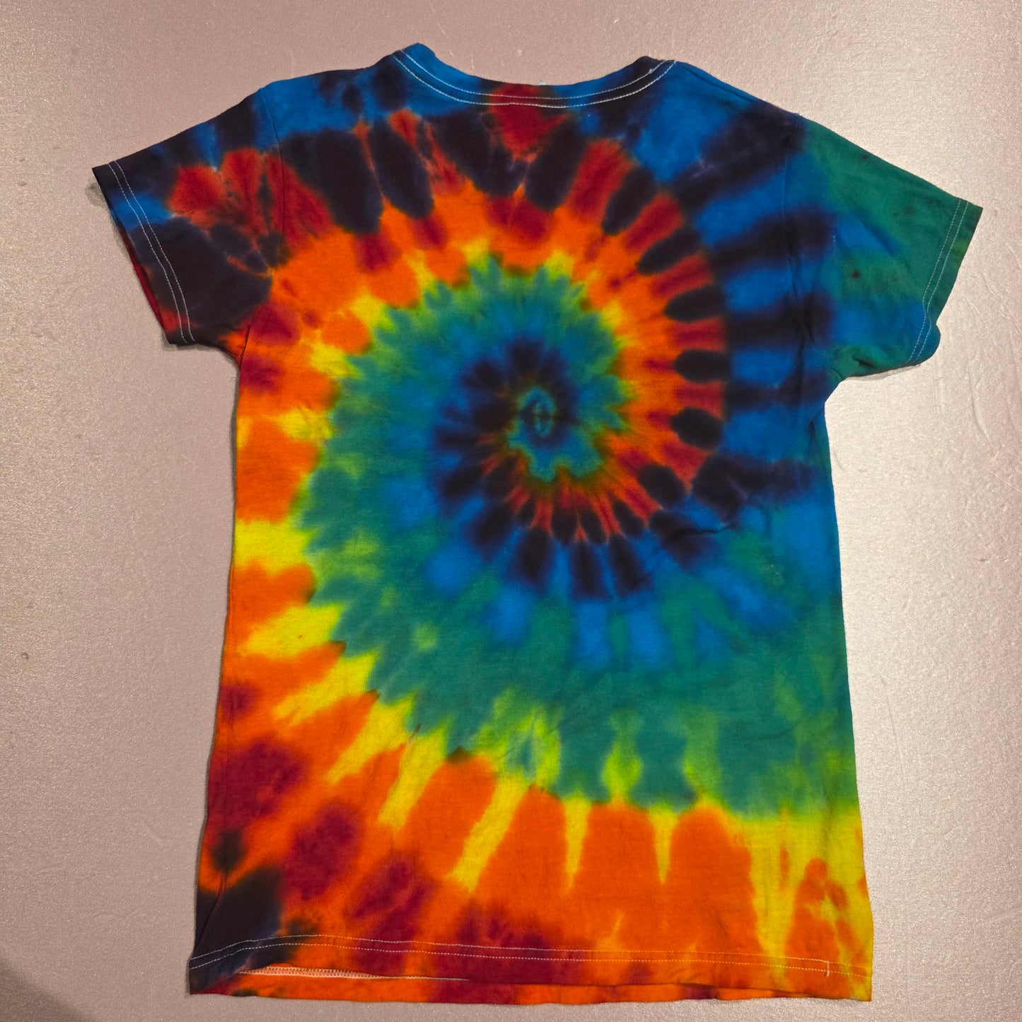 Tie Dyed Shirt Ladies Cut