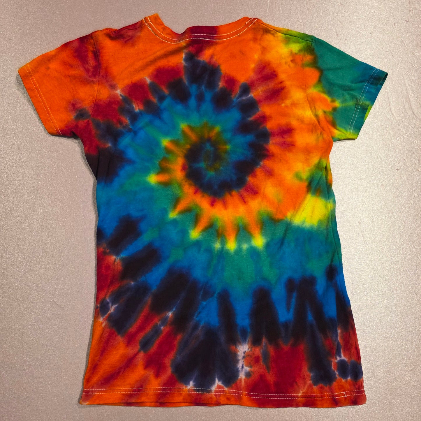 Tie Dyed Shirt Ladies Cut