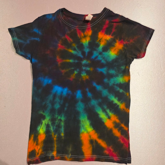 Tie Dyed Shirt Ladies Cut