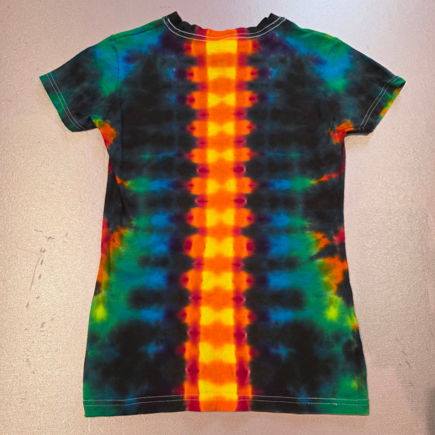 Tie Dyed Shirt Ladies Cut