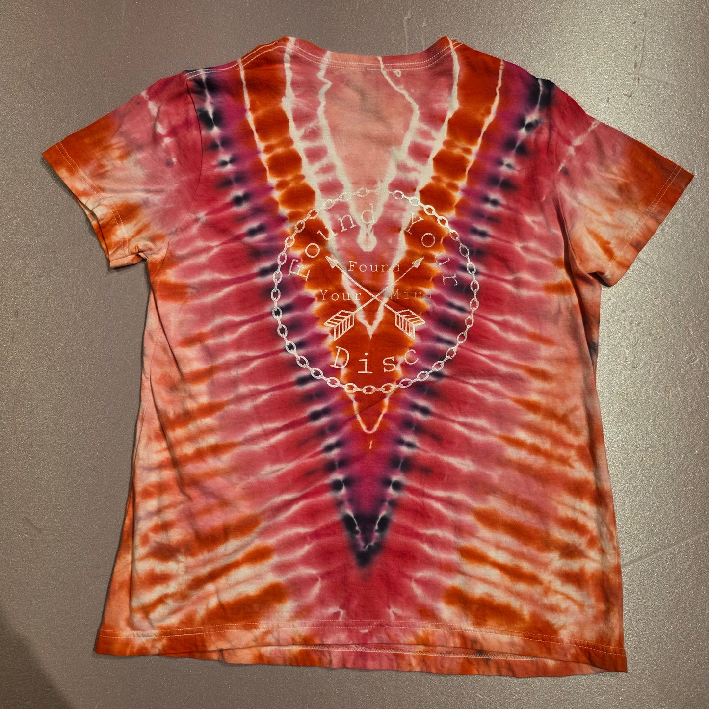 Tie Dyed Shirt Ladies Cut