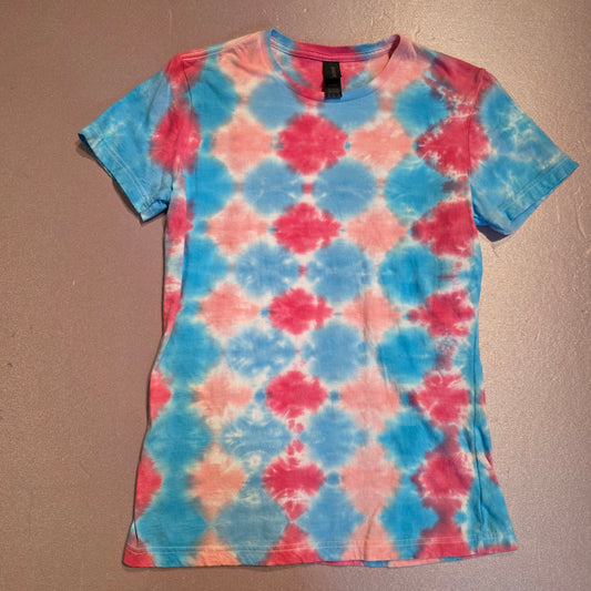 Tie Dyed Shirt Ladies Cut