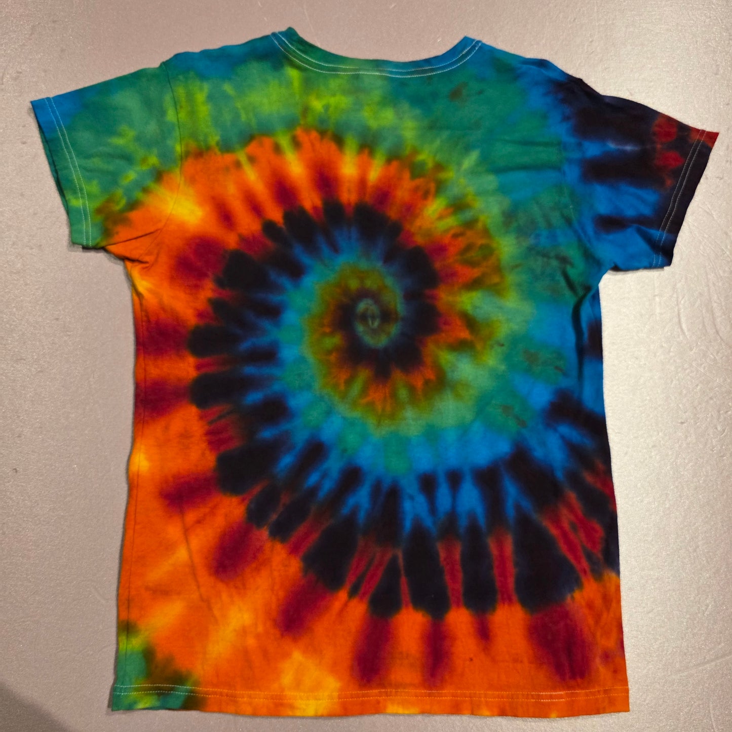 Tie Dyed Shirt Ladies Cut