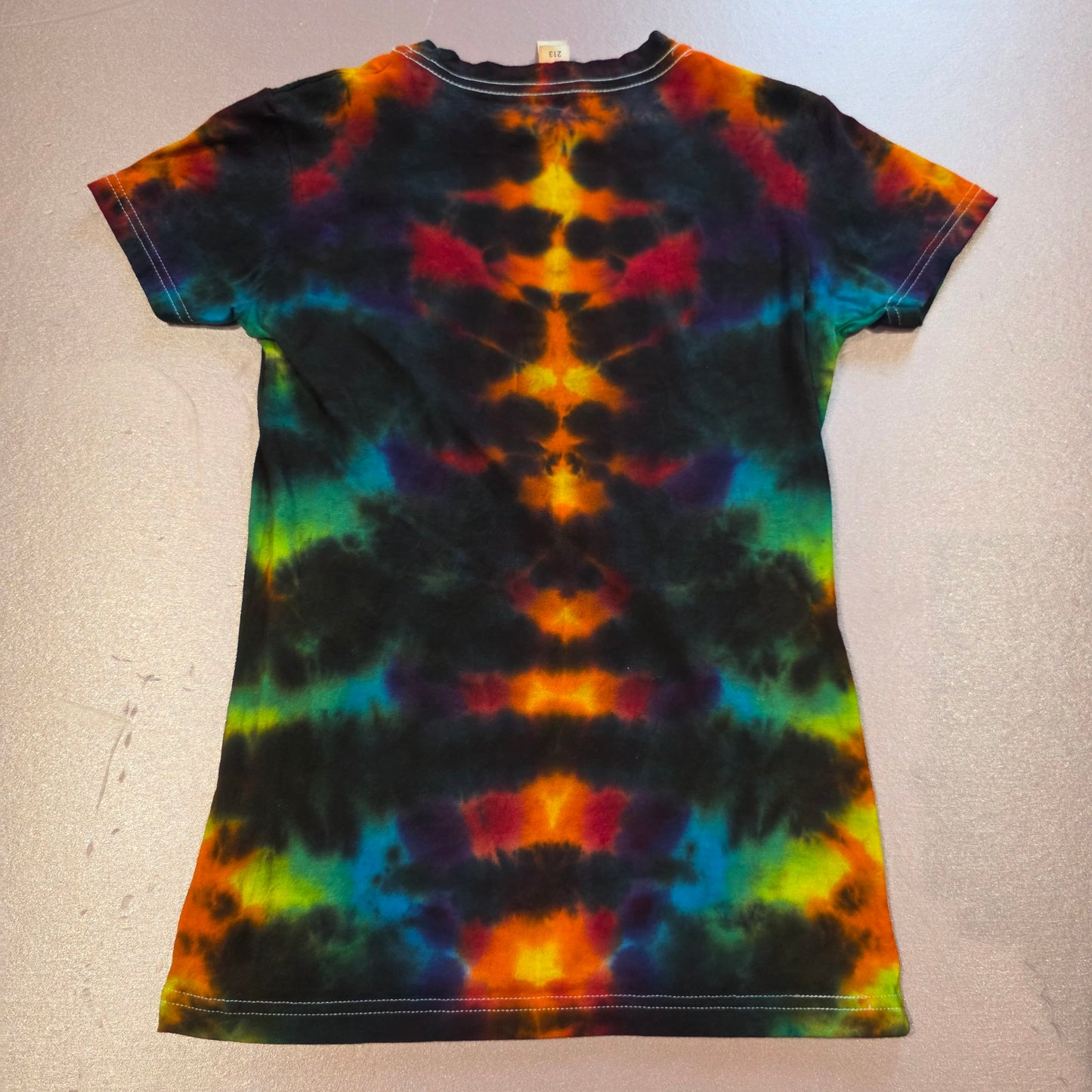 Tie Dyed Shirt Ladies Cut