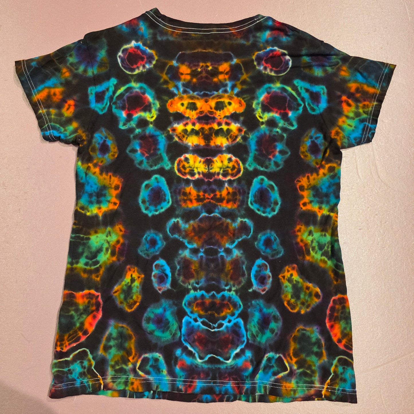 Tie Dyed Shirt Ladies Cut