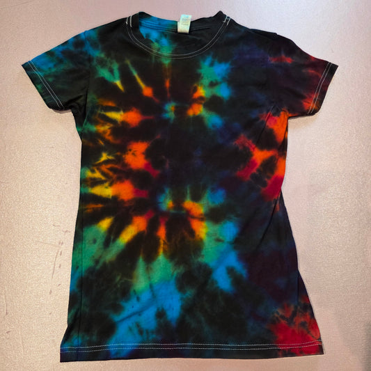Tie Dyed Shirt Ladies Cut