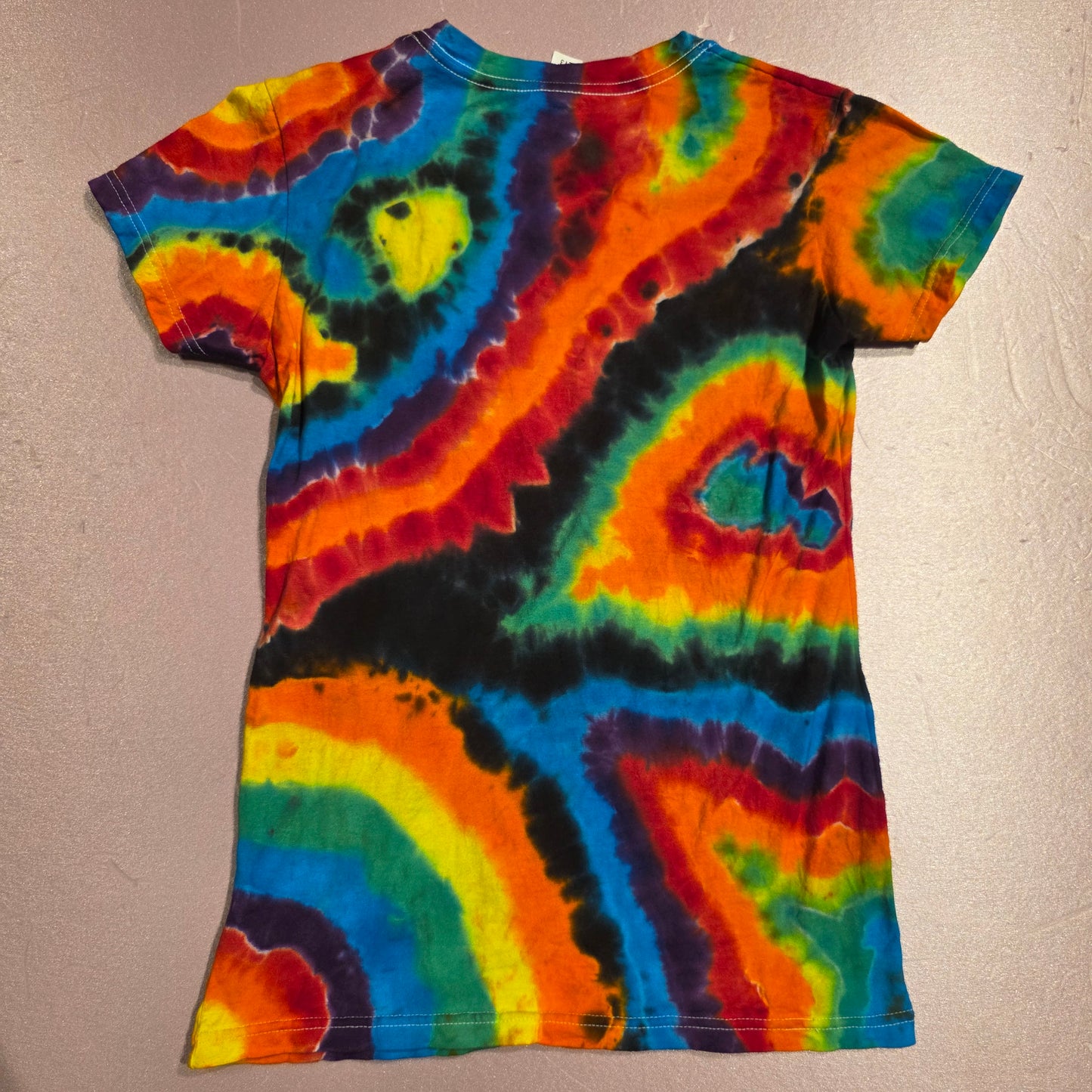 Tie Dyed Shirt Ladies Cut