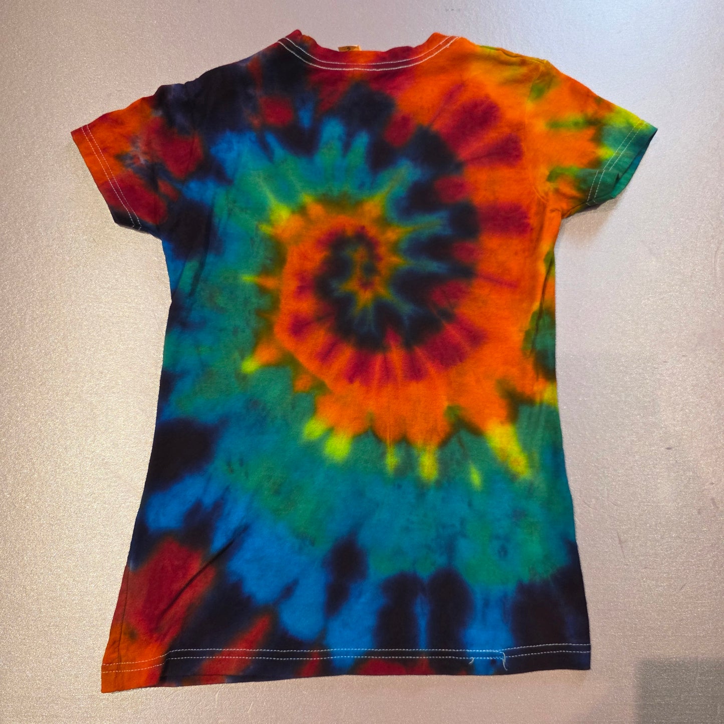Tie Dyed Shirt Ladies Cut