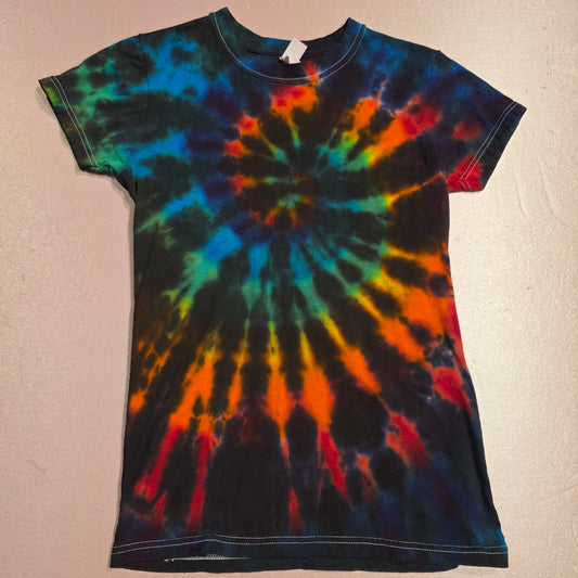 Tie Dyed Shirt Ladies Cut