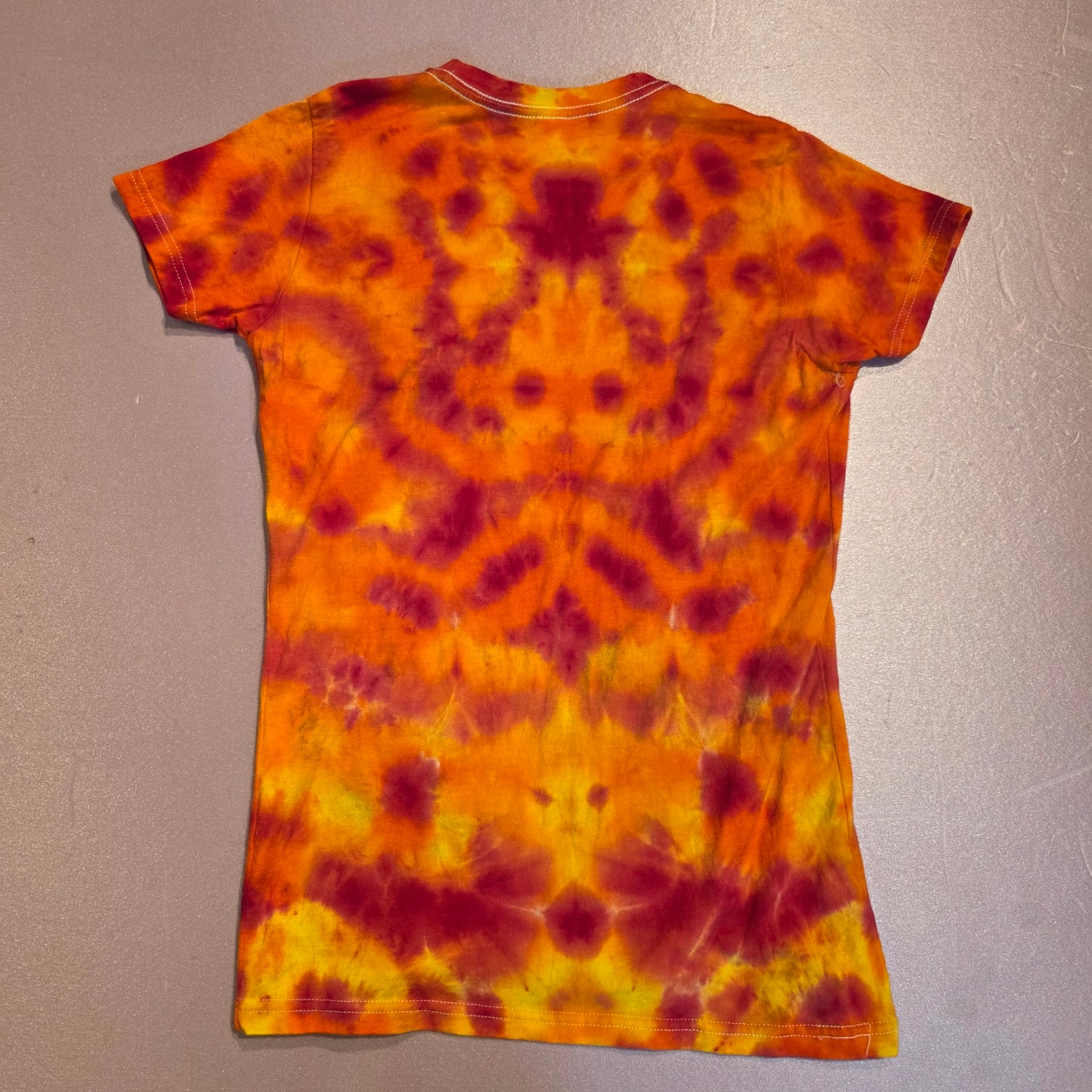 Tie Dyed Shirt Ladies Cut