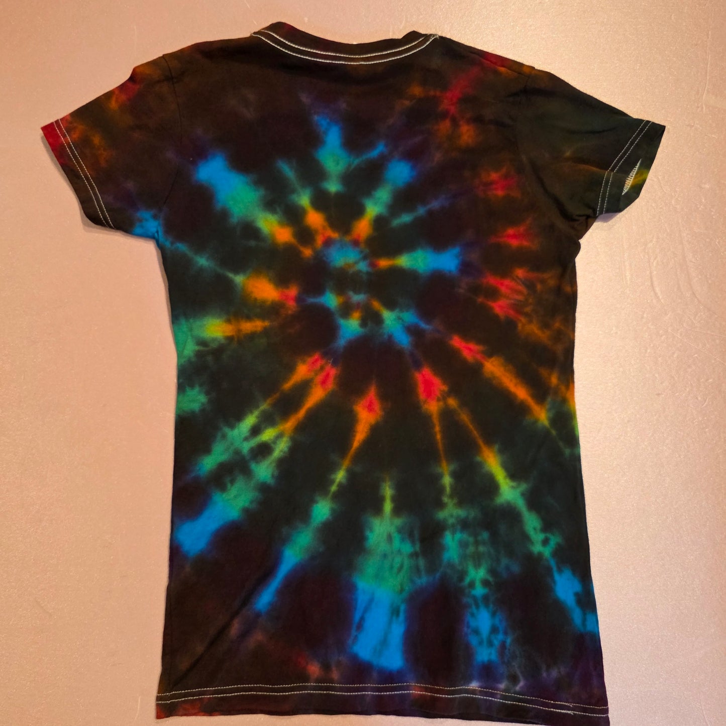 Tie Dyed Shirt Ladies Cut