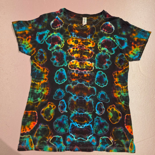 Tie Dyed Shirt Ladies Cut