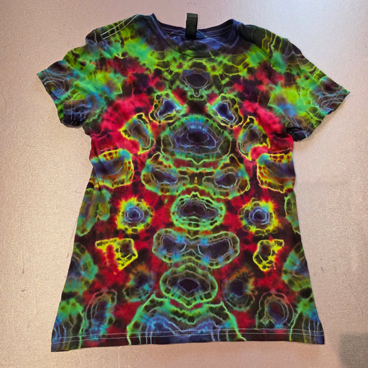 Tie Dyed Shirt Ladies Cut