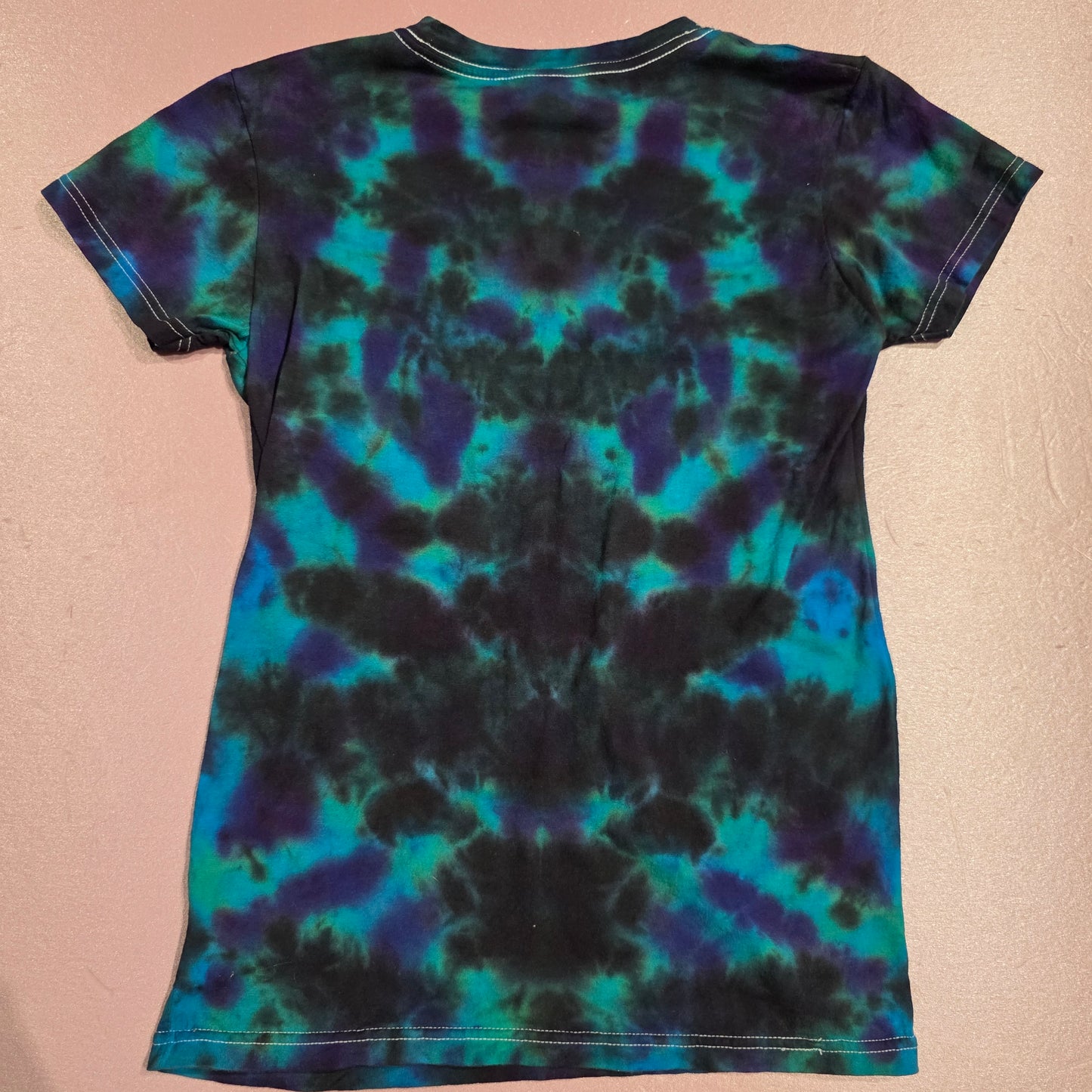 Tie Dyed Shirt Ladies Cut