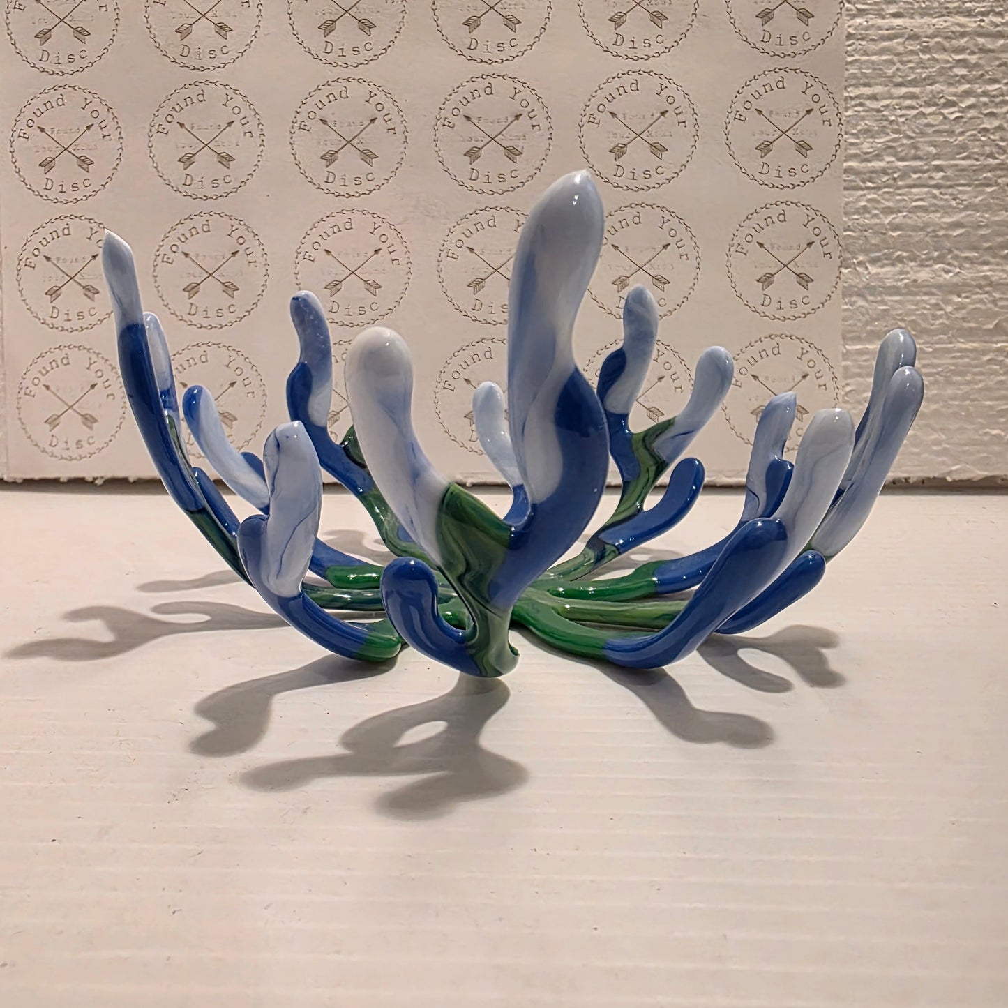 Coral Style Glass Bowl