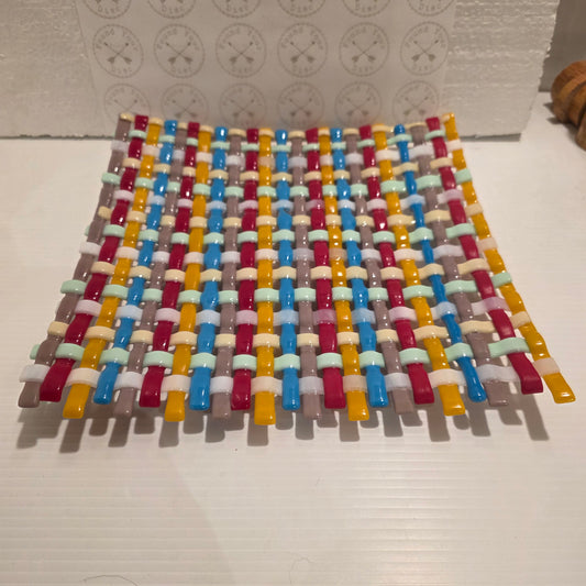 Woven Glass Platter