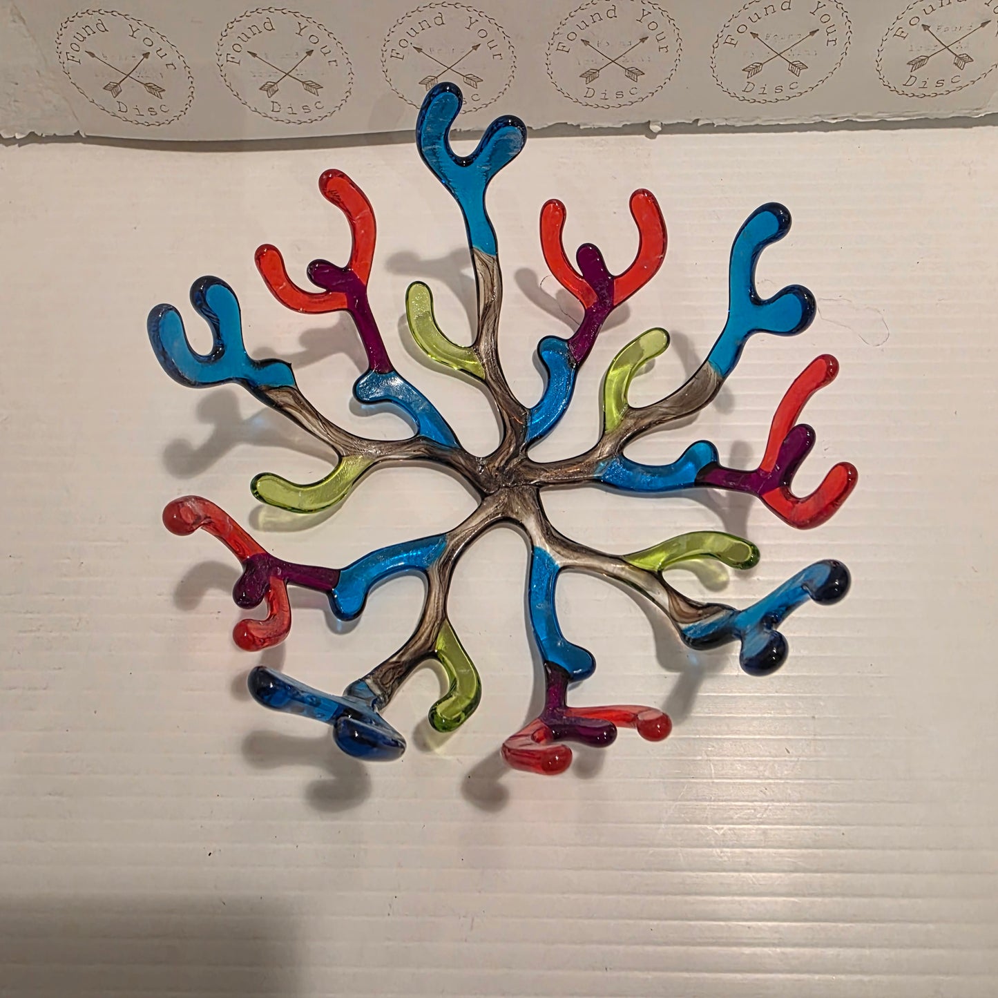 Coral Style Glass Bowl