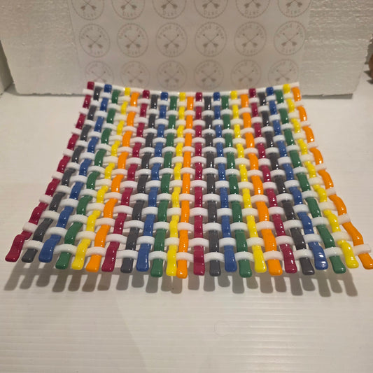 Woven Glass Platter