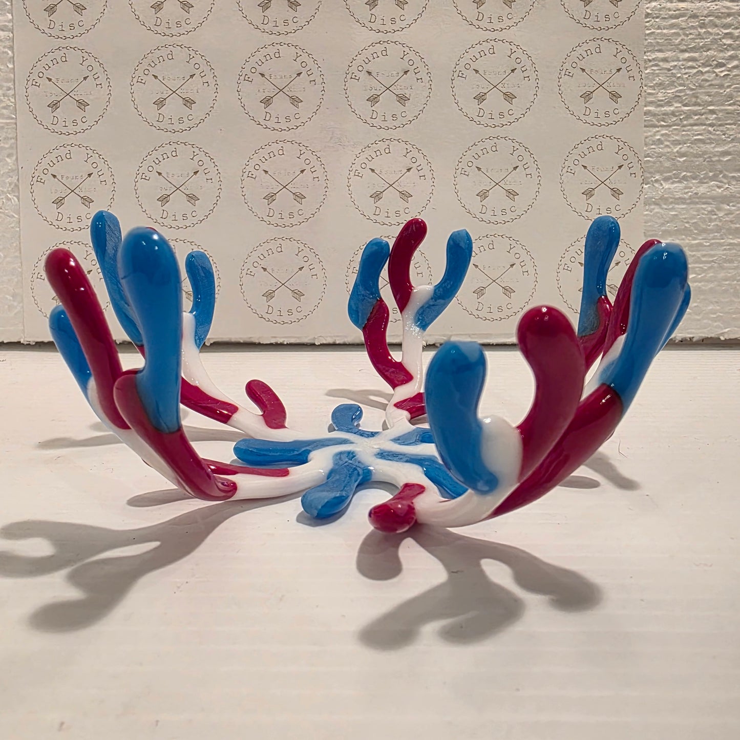 Coral Style Glass Bowl