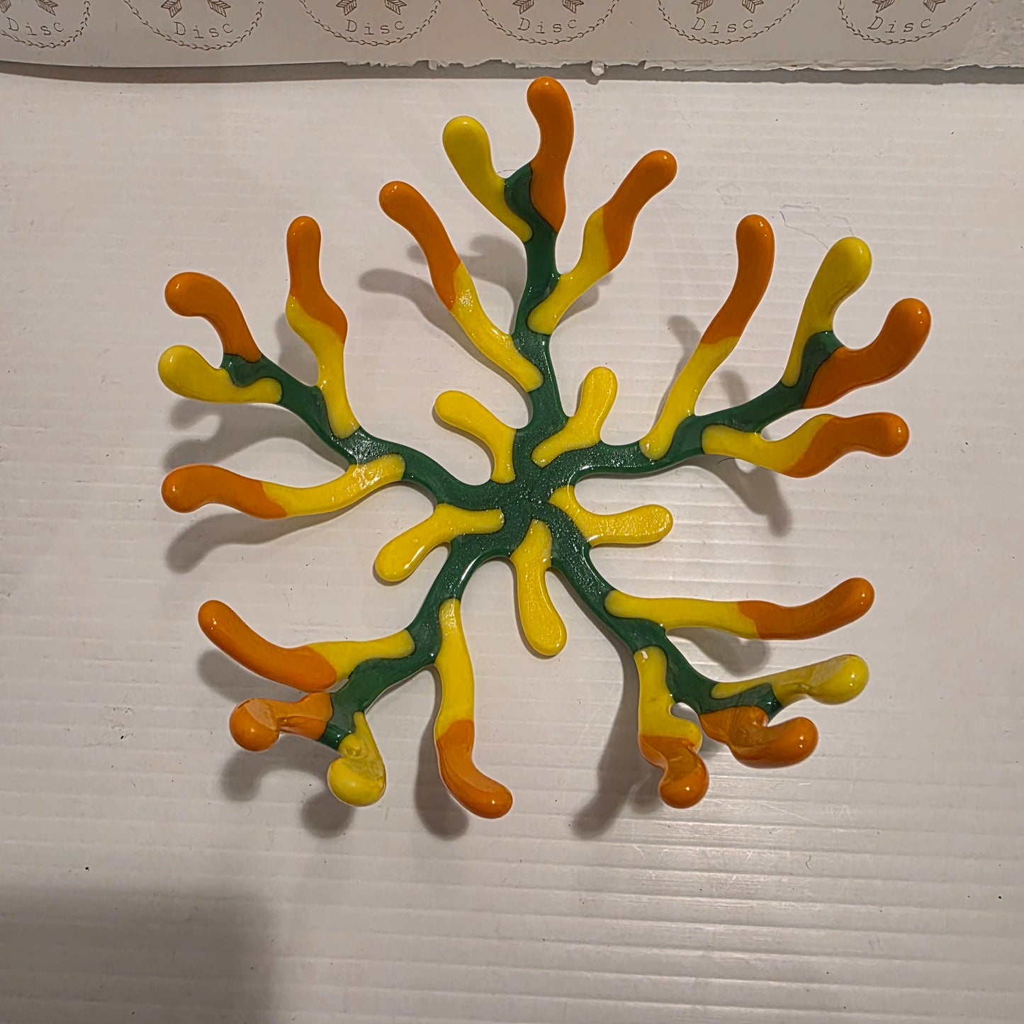 Coral Style Glass Bowl