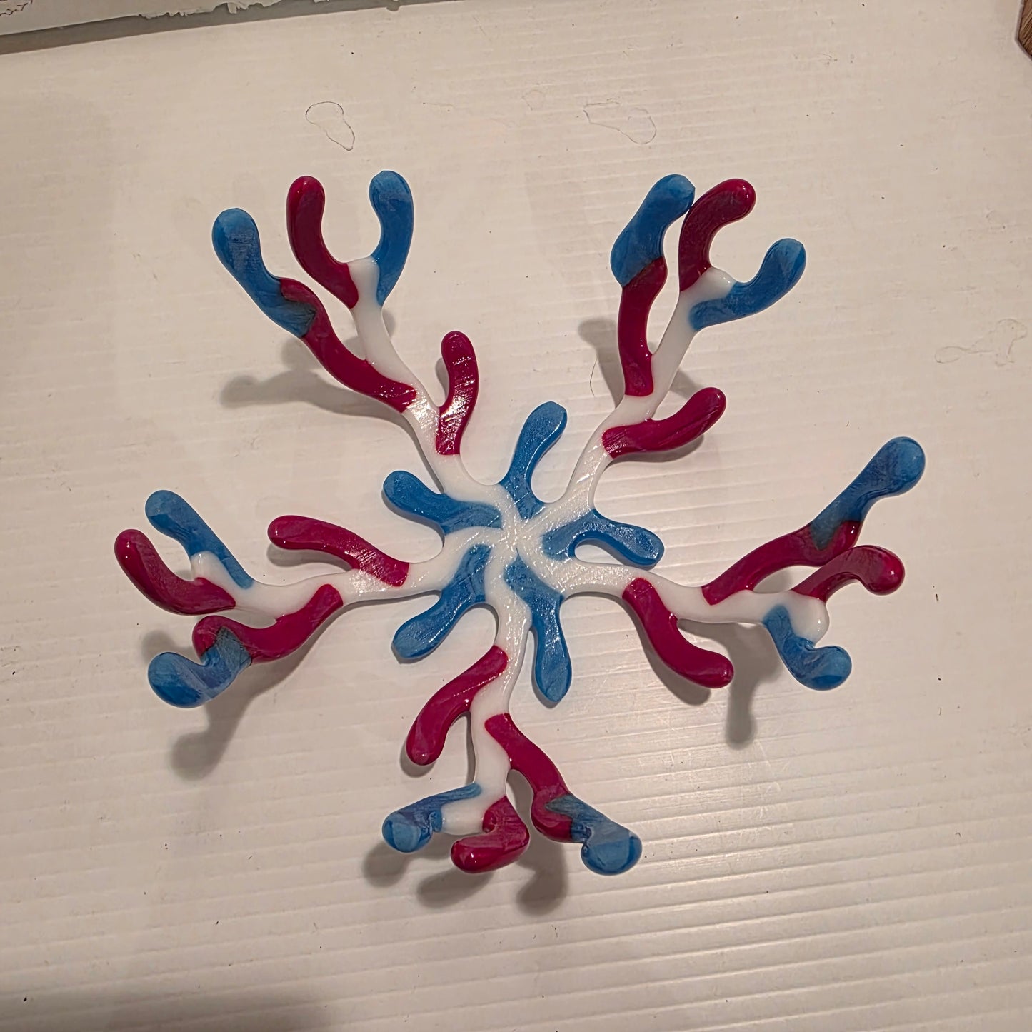 Coral Style Glass Bowl