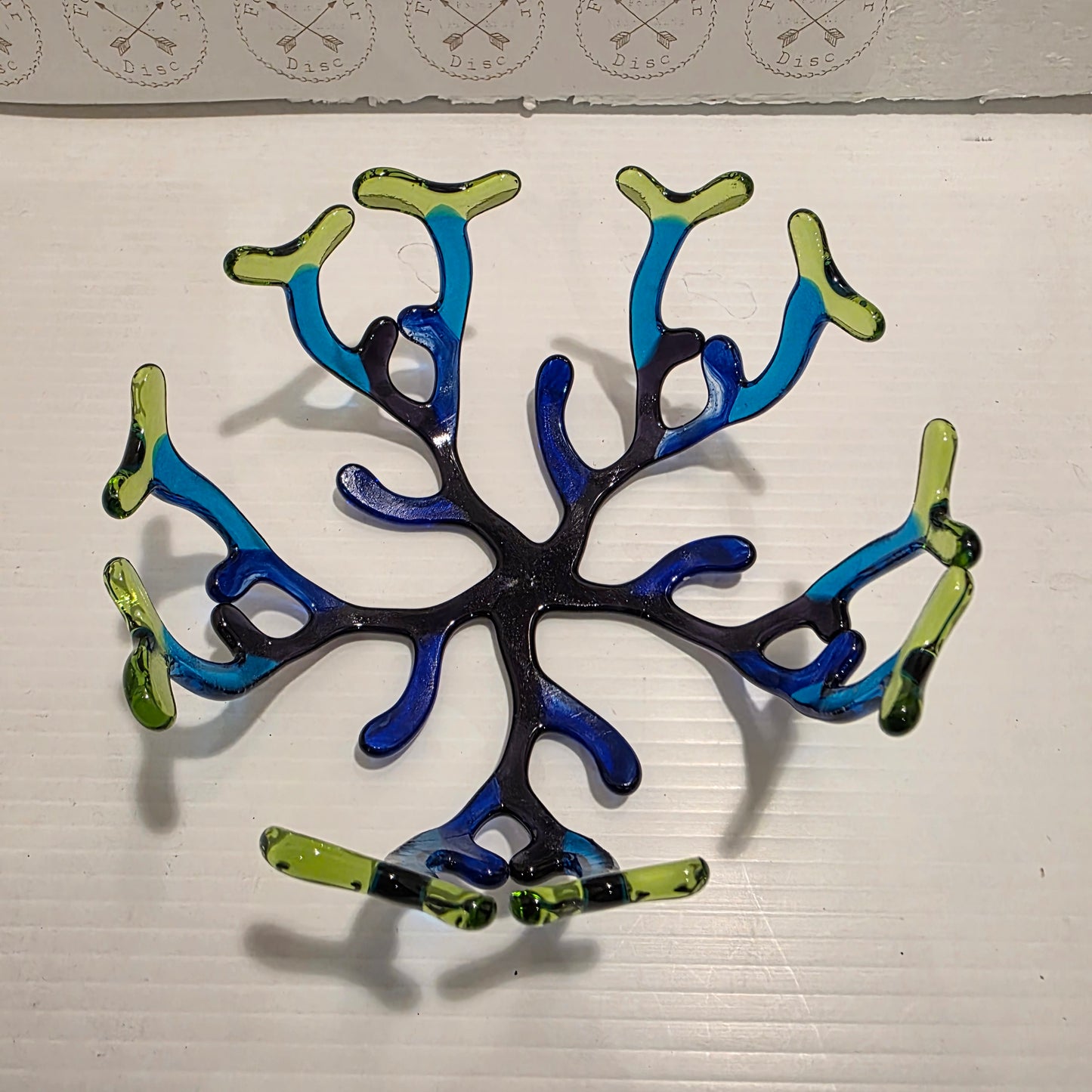 Coral Style Glass Bowl
